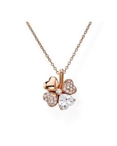 White Clover Necklace Gift